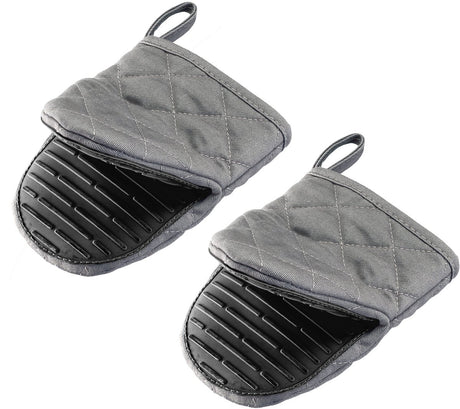 Westmark Ofenhandschuhe Mini – kleine Ofenhandschuhe für sicheres Arbeiten am Herd und Backofen, Küchenhandschuhe mit Hitzebeständigkeit bis 250 °C – 2 Stück, 15522270
