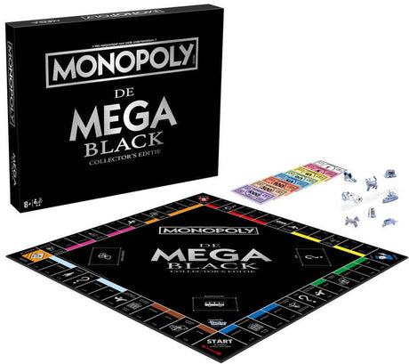 Asmodee Monopoly Mega Black Collector's Edition Brettspiel Niederlande.