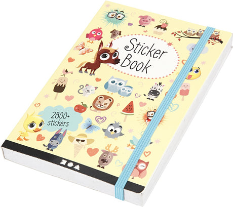 Kreativunternehmen https: www.cchobby.nl Stickerbuch-Größe-11-5x17-cm-1-Stück