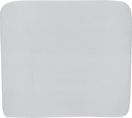 Meyco Baby Uni Wickelauflagenbezug – hellgrau – 85 x 75 cm