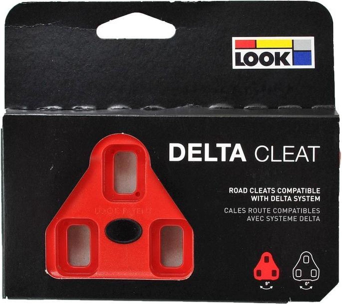 Look Stollen Delta 9° rot