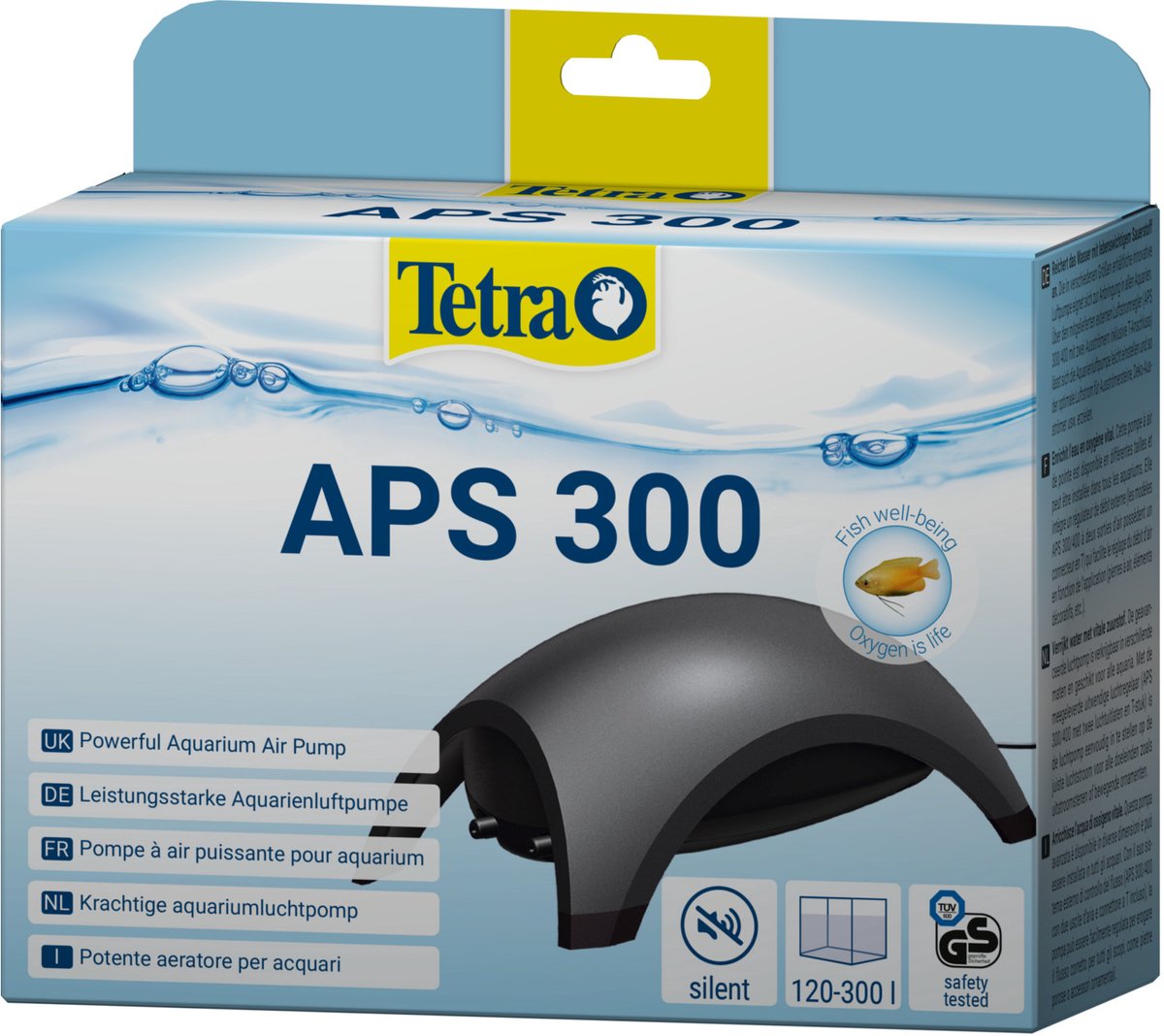 Tetra tec aps 300 - aquarium luchtpomp - 300l per uur