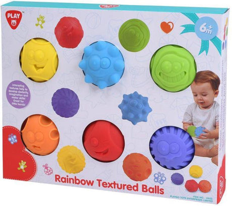 Playgo sensory balls - 6 pcs.