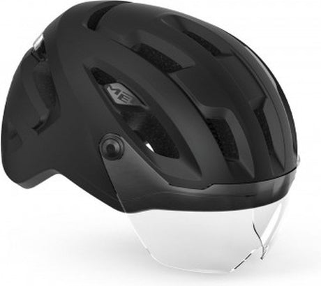 Mit Intercity Mips Fahrradhelm Herren Damen – Fahrradhelm E-Bike Erwachsene – Elektrofahrrad – Größe S (52–56 cm) – NTA 8776 – Schwarz matt (schwarz)