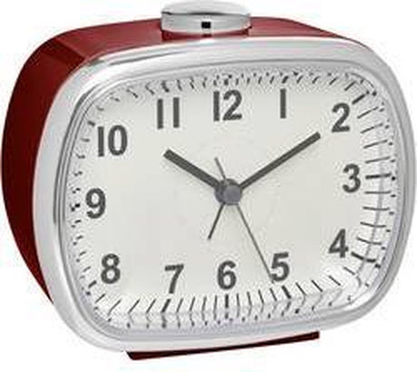 TFA Dostmann 60.1032.05 Wecker Quarz rot Weckzeiten: 1