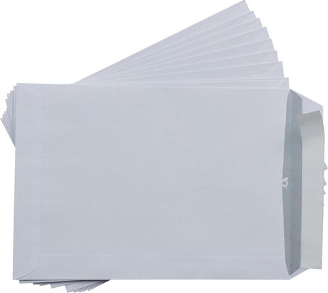 Galerieurkundenhüllen 162x229 mm - weiß - 10 Stück