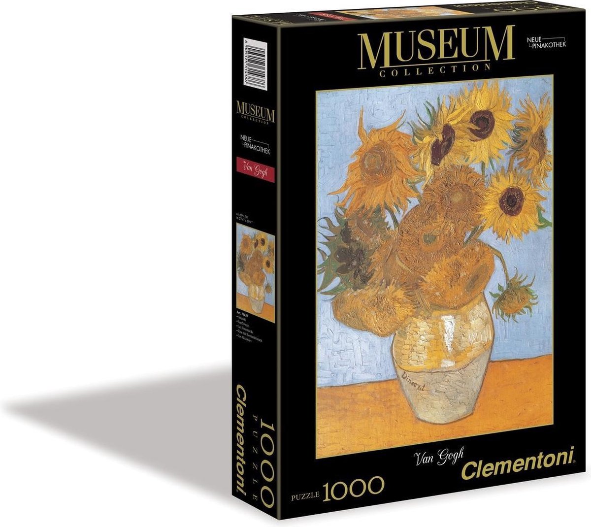 Clementoni – Puzzle – 1000 Teile – Girasoli (Museum) – Puzzle für Erwachsene