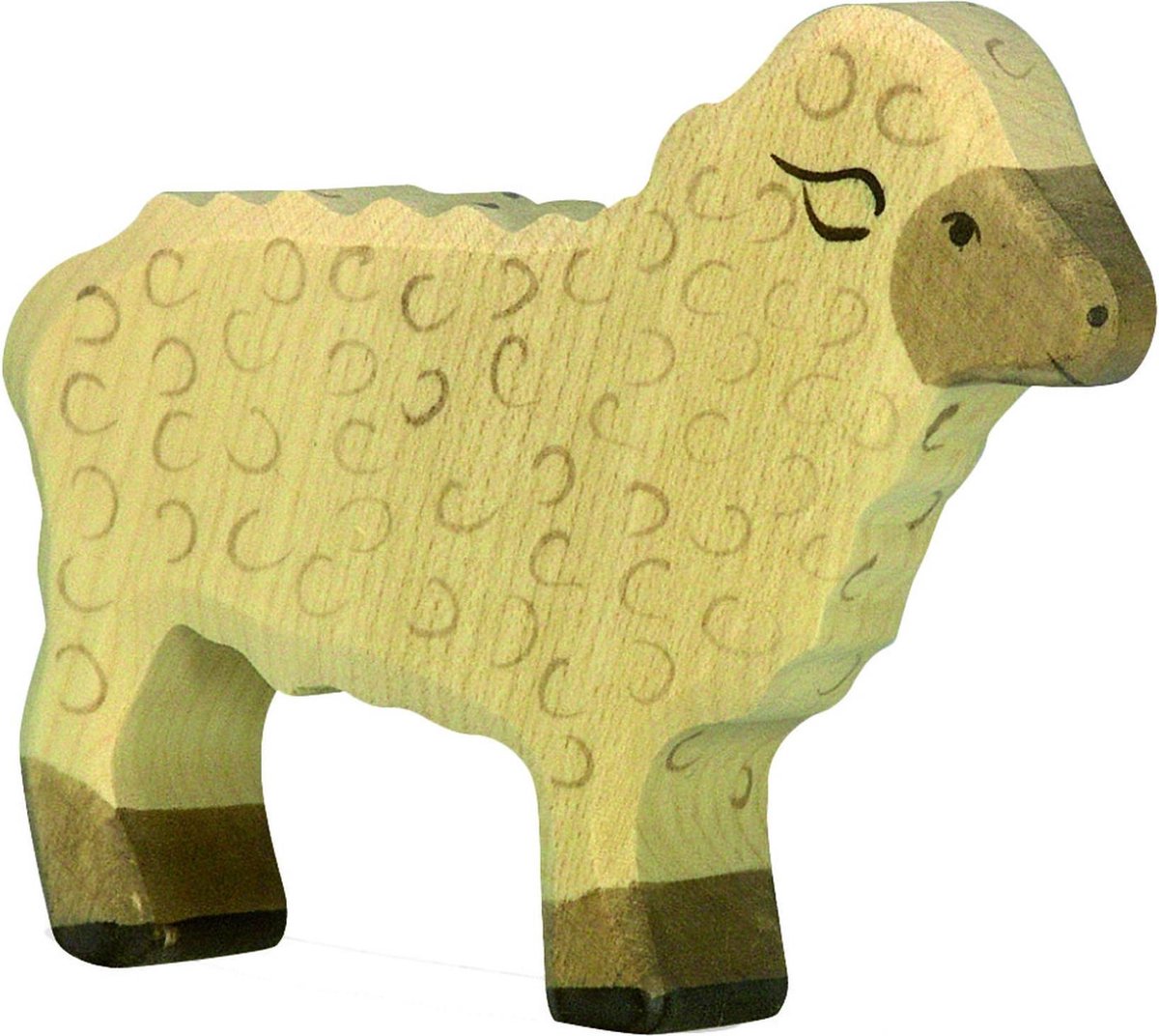 Holztiger sheep, standing. 11 cm.