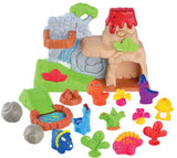 Playgo Dinosaurier mit Vulkan-Spielset – 20 Teile.