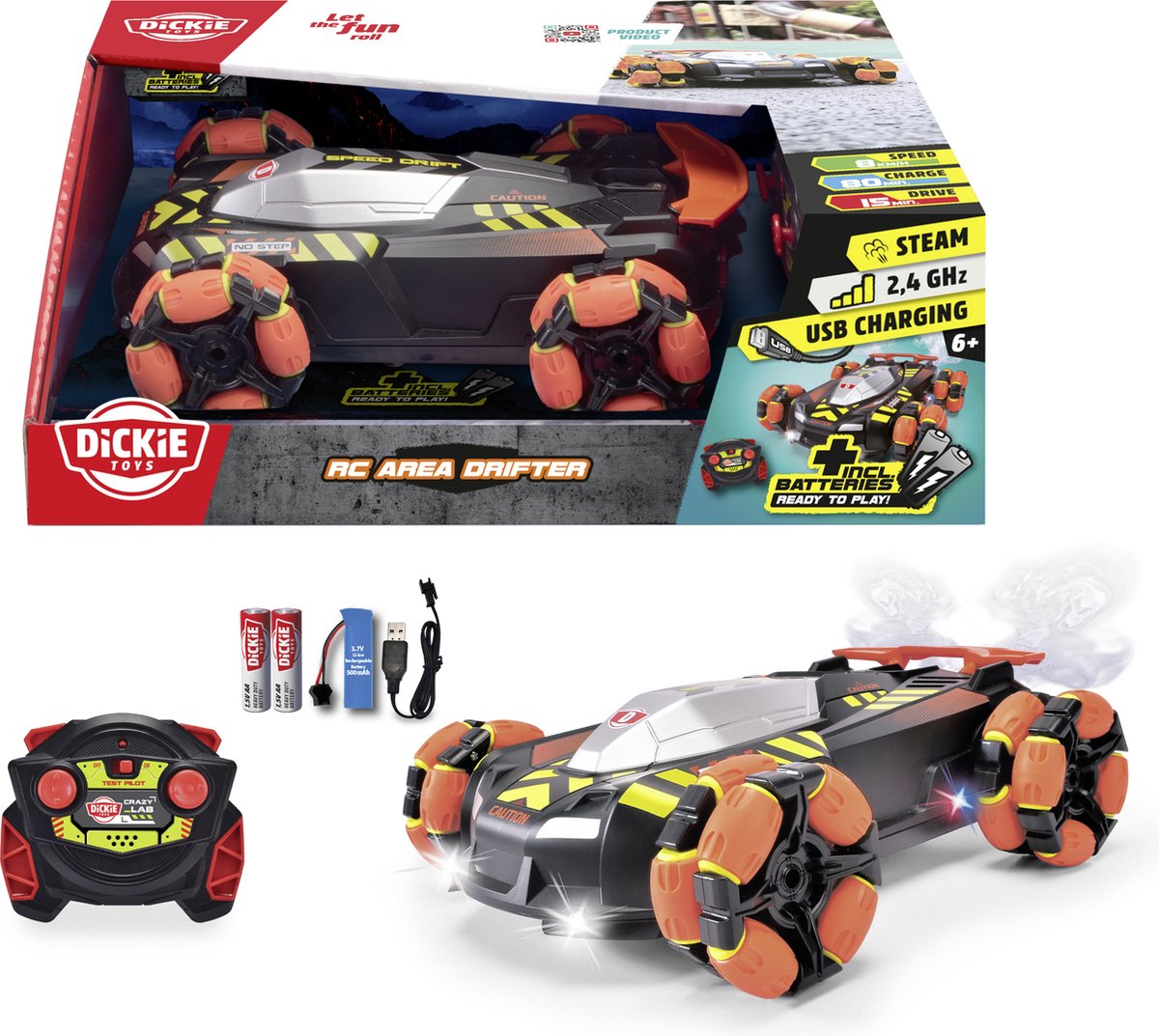 Dickie RC Area Drifter, RTR