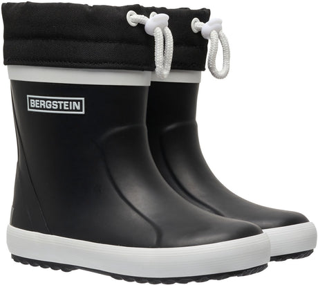 Bergstein classic thermo unisex junior regenlaarzen - black