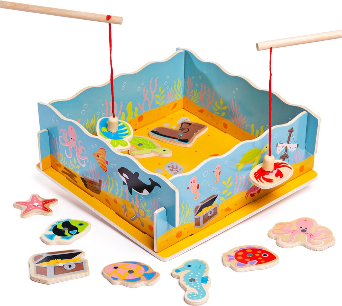 Bigjigs magnetisches Angelspiel aus Holz