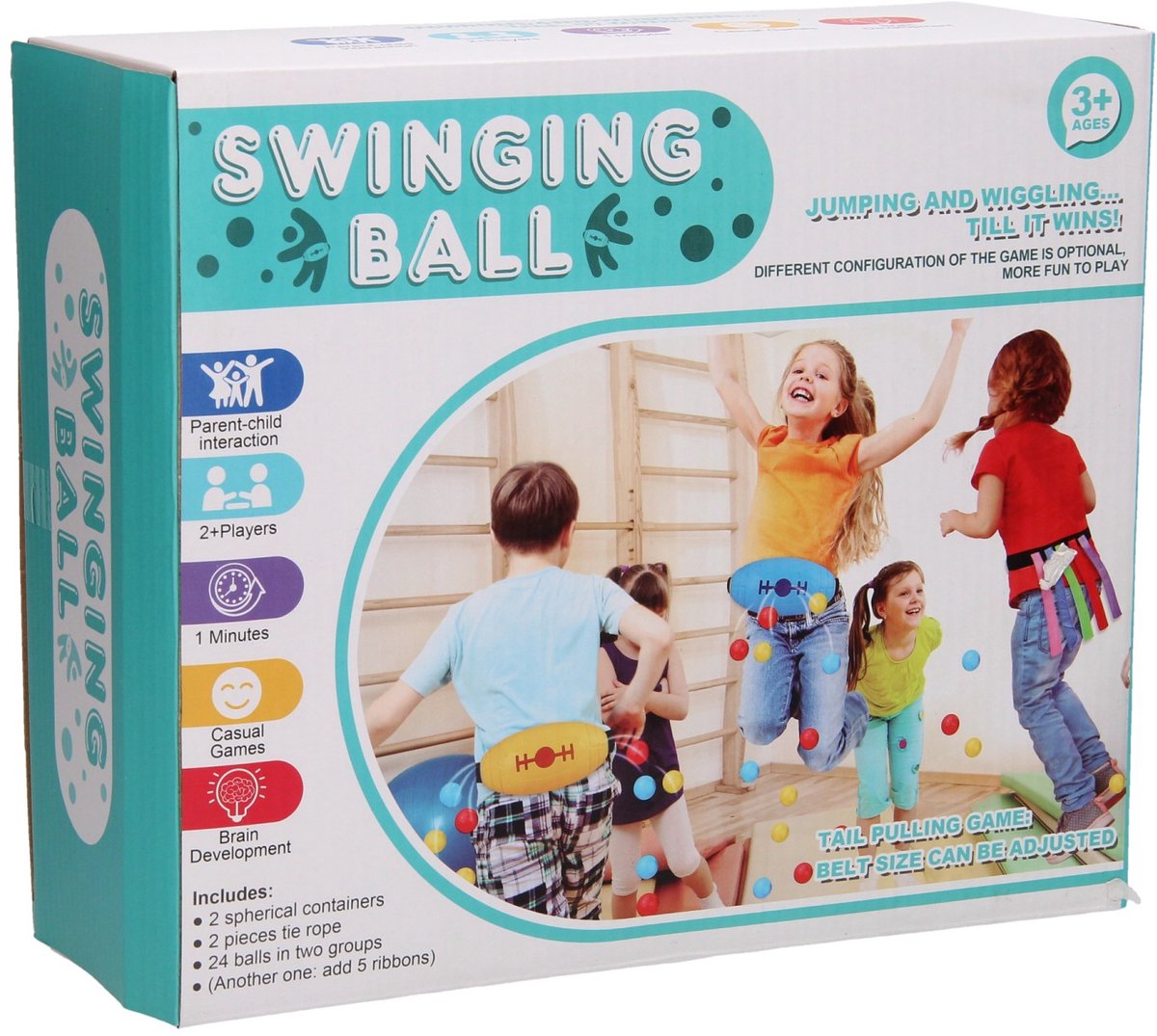 Lobbes Toys, z. B. Lobbes Toys 2-in-1-Spielbandpackungen und Schaukelball-Set.
