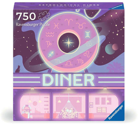 Ravensburger puzzel kunst astrologisch diner 750 stukjes art soul.