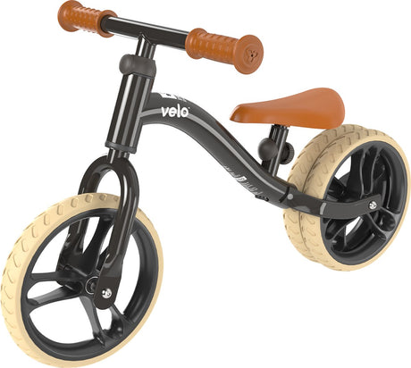 Yvolution – Yvelo Junior Air – Schwarz – 2-in-1-Laufrad – verstellbarer Sattel und Lenker