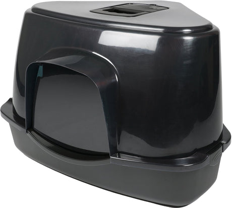 Ebi Katzenhaus Prisma 70 GT Zen-Serie schwarz 56x70x46cm