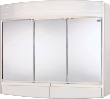 Differnz topas-eco Spiegelschrank - 3 Türen - mit Beleuchtung