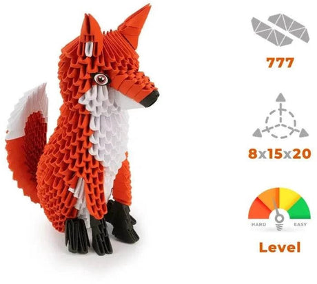 Alexander Toys Origami 3D Fuchs - Origami 3D