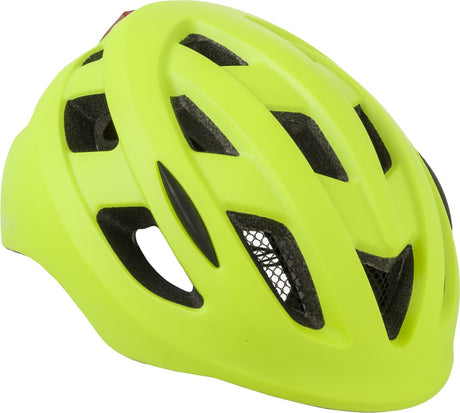 Agu civick fietshelm - fluo geel - l xl - incl. led licht