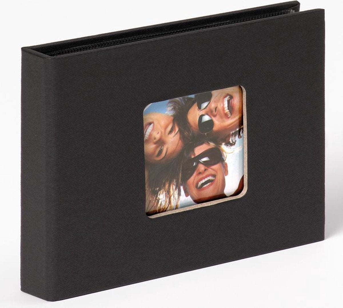 Walther Fun - Fotoalbum-Einlage - 36 Fotos 10x15 cm - Schwarz - Leinenstruktur
