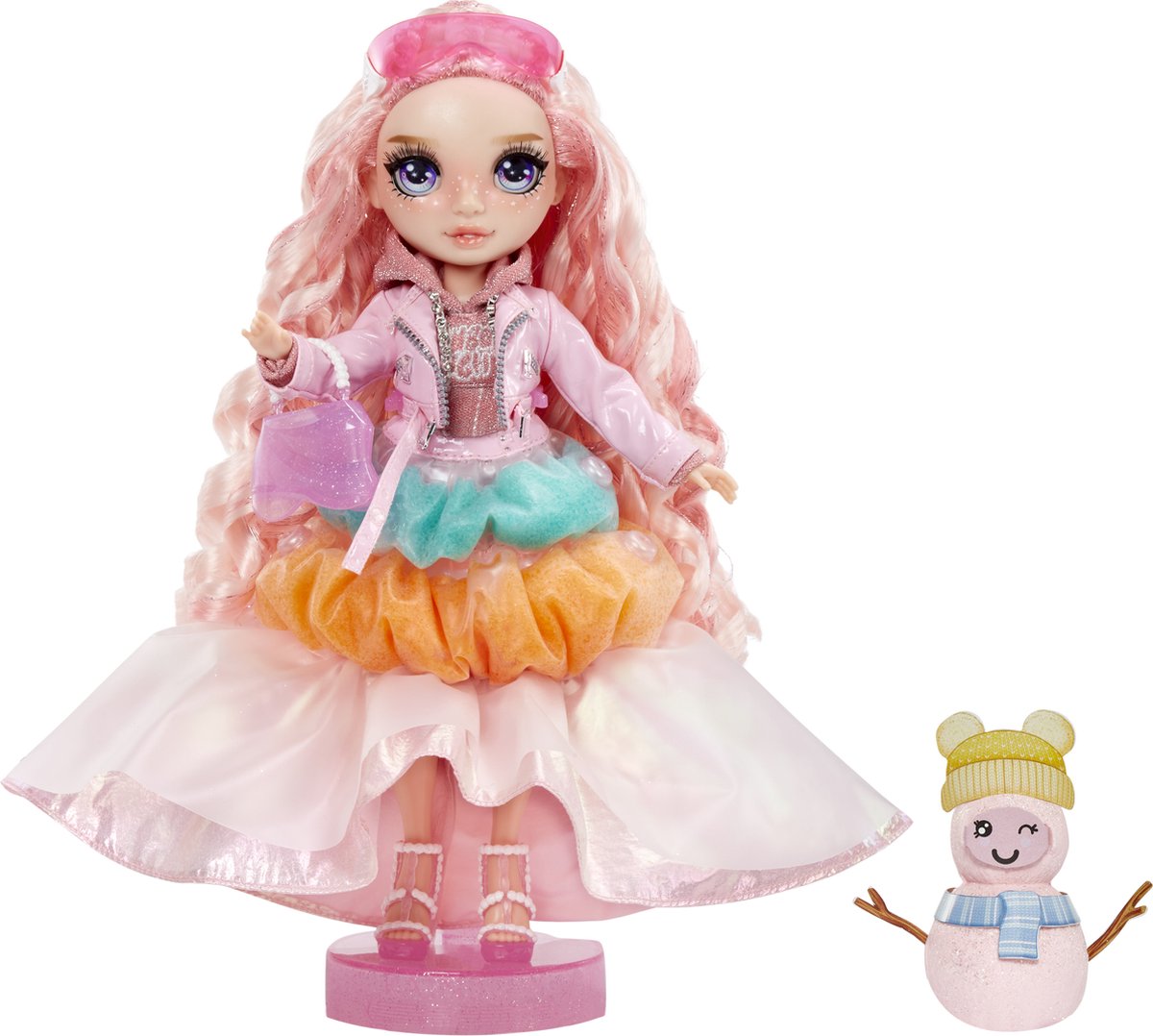 Mga Entertainment Rainbow High Winter Wonderland Puppe – Bella Pink