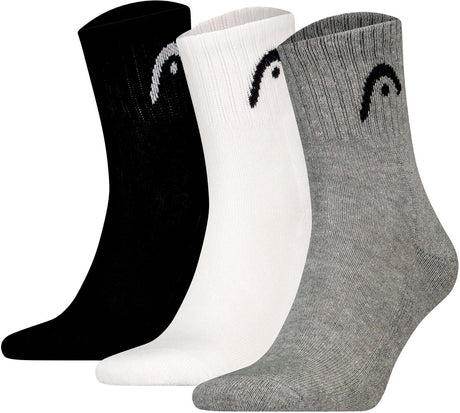 Head - unisex - alle sporten korte sokken - training - 3 pack - maat 39-42