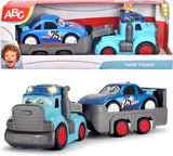 Dickie ABC Teddi Trucker-Transporter mit Rennwagen