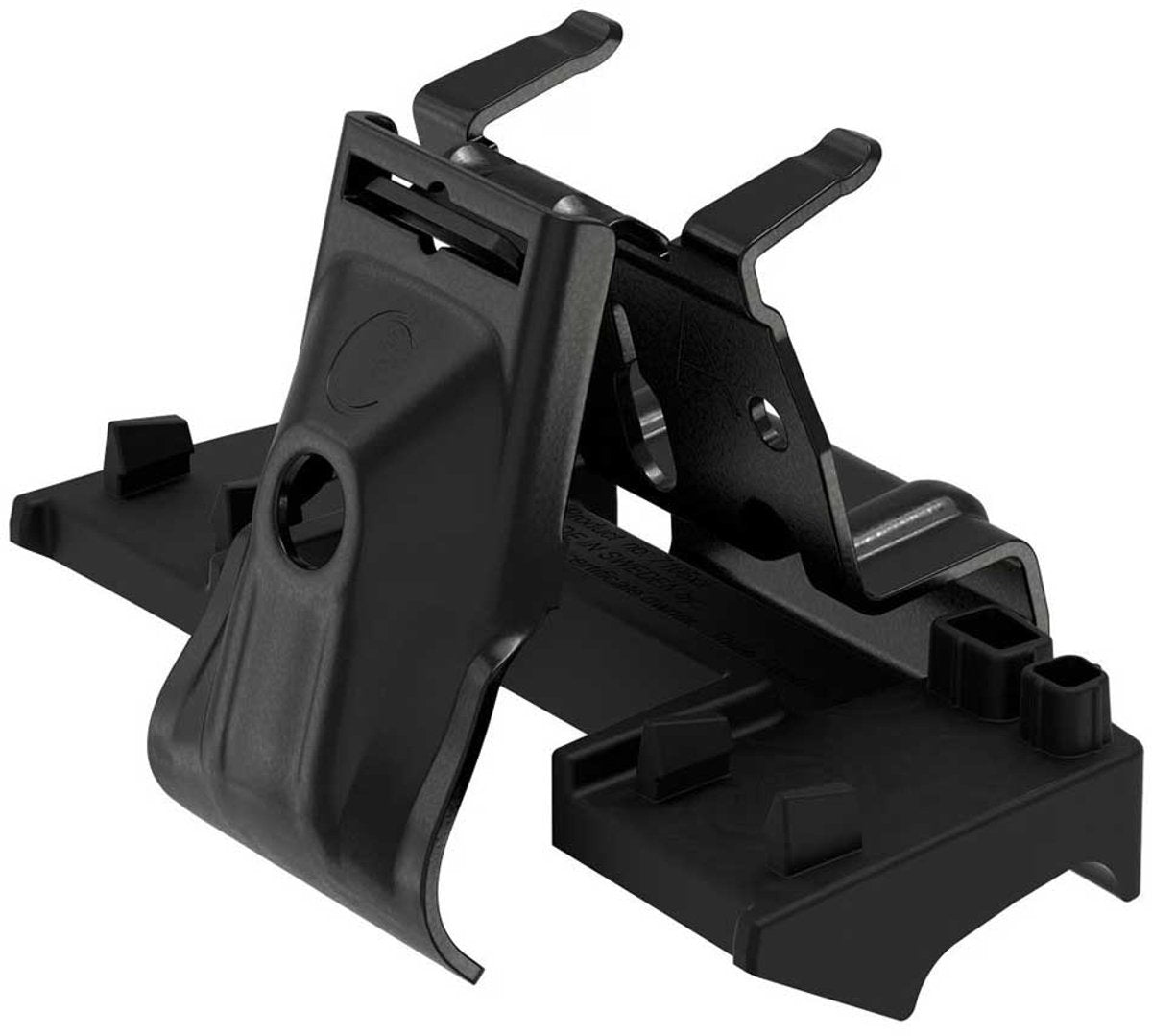 Thule Kit 186112 Flush Rail 4er-Pack Montageset für Dachträgersystem schwarz