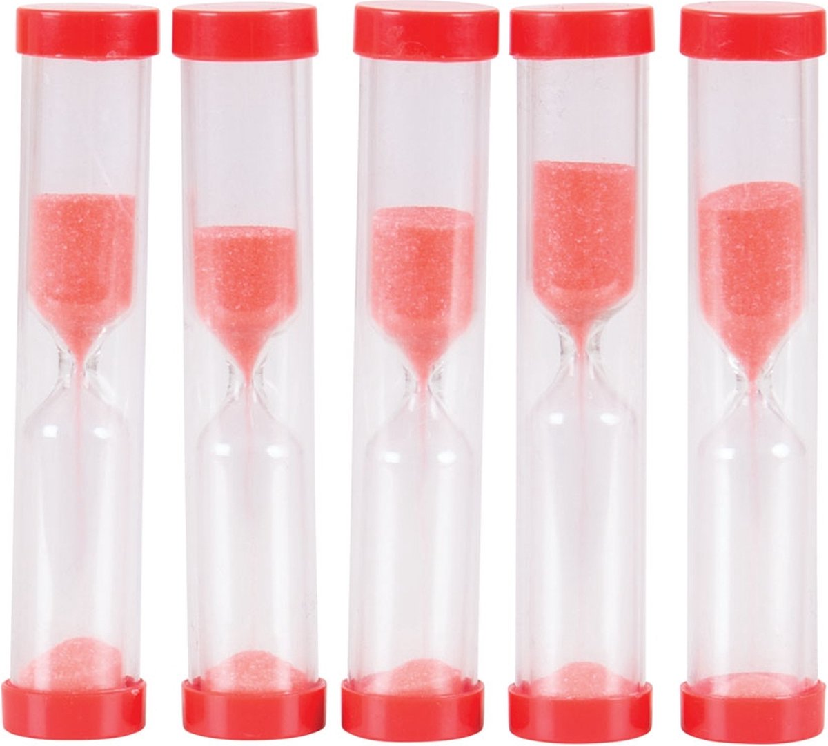 Bigjigs Sanduhr, 30-Sekunden-Timer, 5 Stück