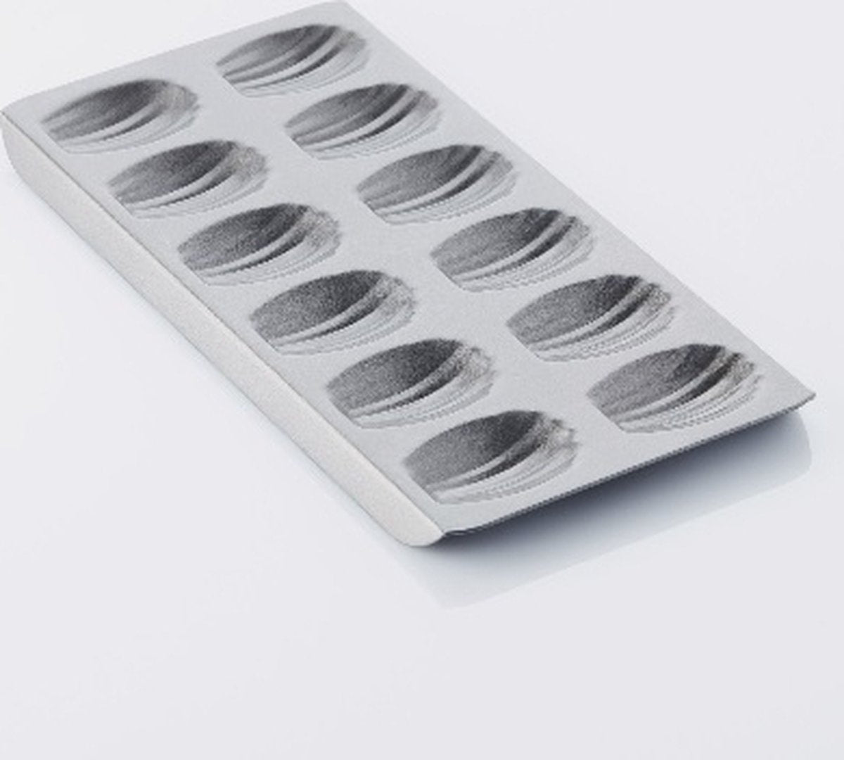 Point-Virgule-Backform – Madeleines – 12 Stück – Antihaftbeschichtung – 40 x 21 x 2 cm