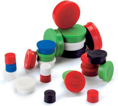 Legamaster super magneet 35mm zwart 10st