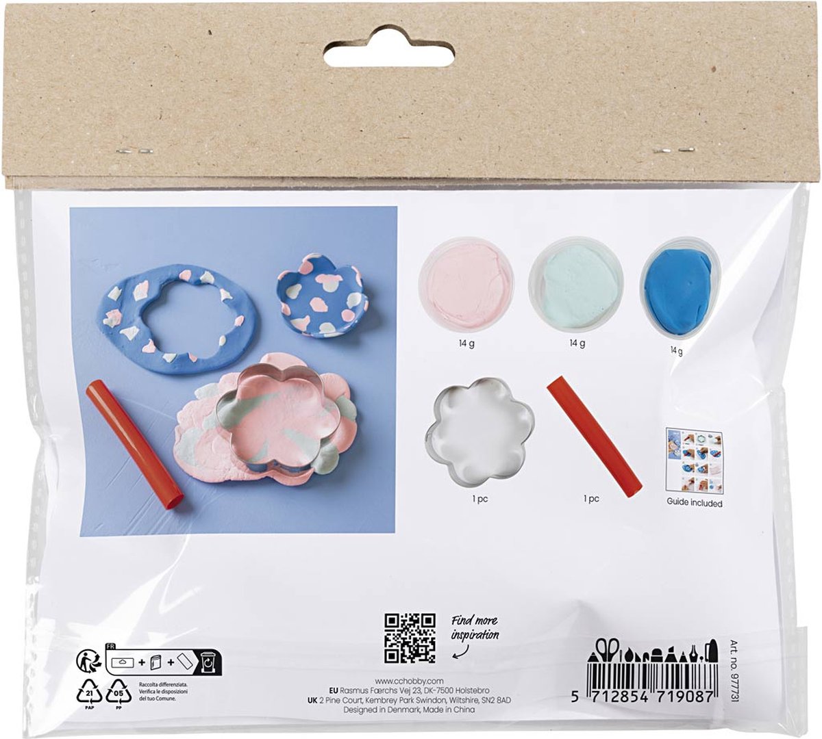 Kreativunternehmen https: www.cchobby.nl mini-hobbyset-boetseren-kommen-pastel-blauw-lichtroze-1-doos