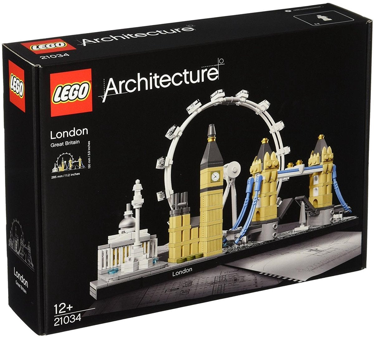 Lego Architecture London Skyline Collection Dekoration und Bausatz für Erwachsene 21034