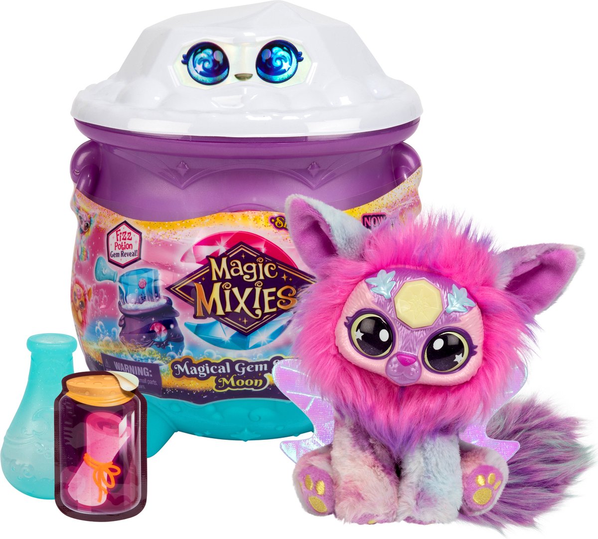 Moose Toys Magic Mixies magischer Kesselmond mit Kristallen