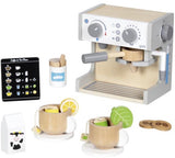 Goki Kaffee- und Teemaschine aus Holz – 16-teilig.