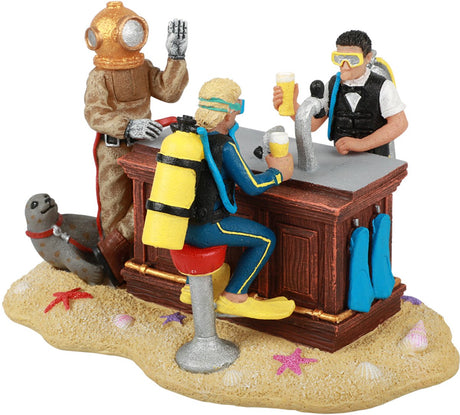 Aqua della Scuba Bar 16x11x10cm mehrfarbig