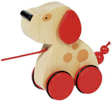 Goki Holz-Nachziehtier Hund