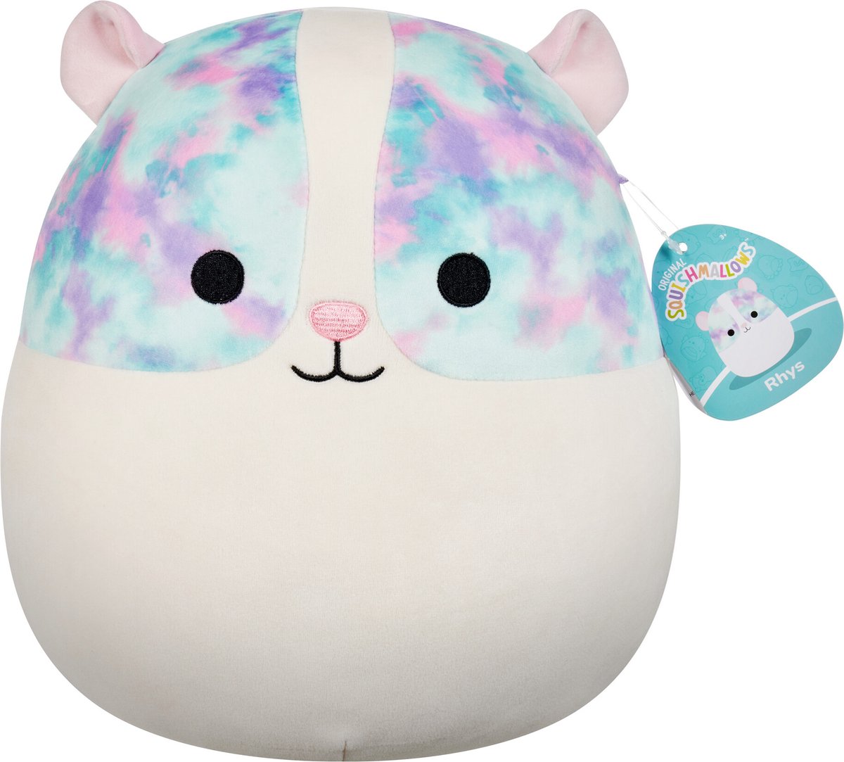Squishmallows Kuscheltier Plüsch – Rhys das Meerschweinchen, 30 cm