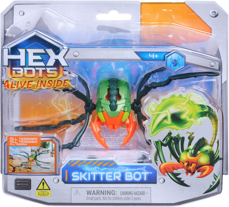 Hex bots - skitter bot robotisch kinderspeelgoed met insectachtige beweging voor binnen buiten spelen robotspeelgoed voor jongens en meisjes