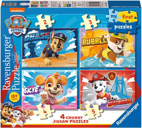 Ravensburger Puzzle Paw Patrol – Puzzle – 2, 4, 6, 8 Teile