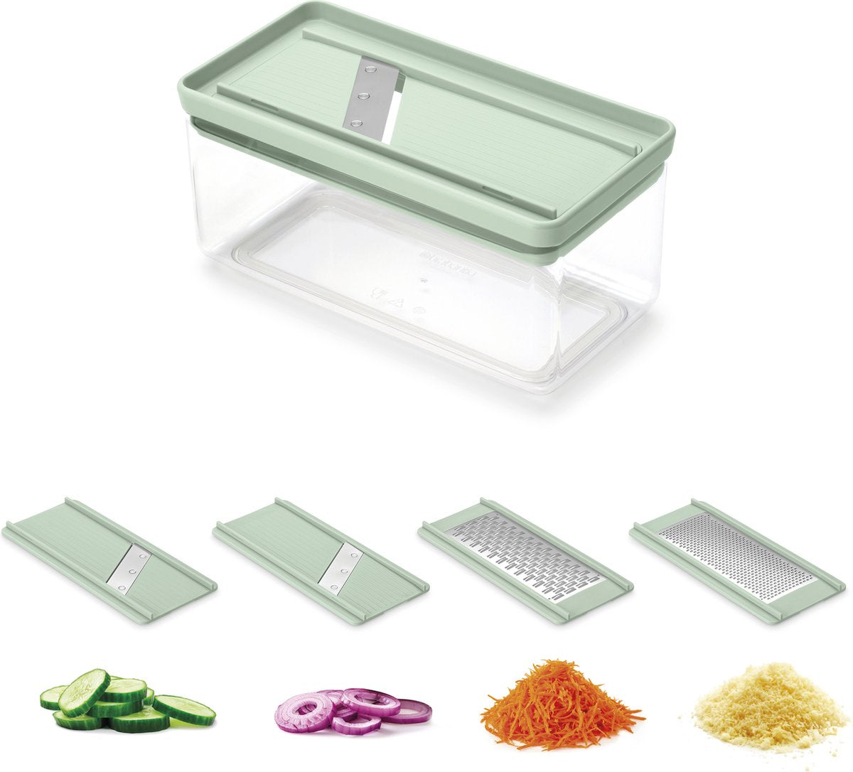Brabantia Tasty+ Mandolinenset Jadegrün