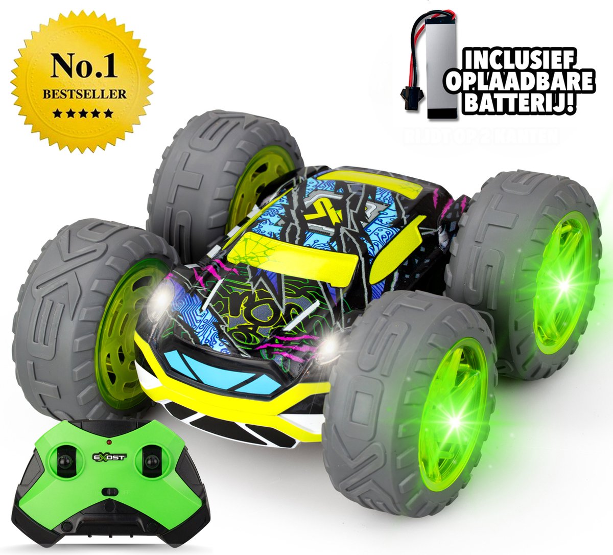 Spectron Exost RC 360 Cross Flash Amazon Green gesteuertes Auto