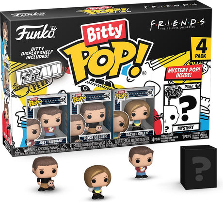 Funko Bitty Pop! Freunde – Bitty Pop 4er-Pack 2,5 cm – Joey