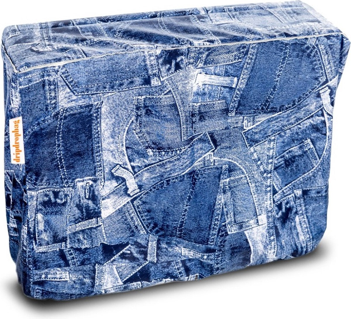 DRIPDROPROPBAG -Schulterbeutelabdeckung Pakaftas Regenabdeckung Jeans