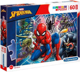 Clementoni Jigsaw Puzzle Super Color Maxi Spiderman, 60st.