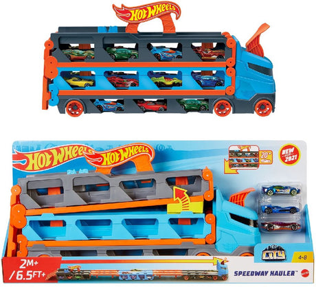 Mattel Hot Wheels City Speedway Transportwagen
