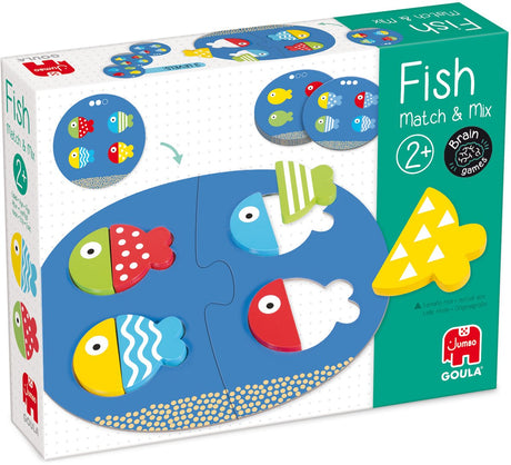Goula Jumbo – Fisch-Match-Mix – Lernspiel