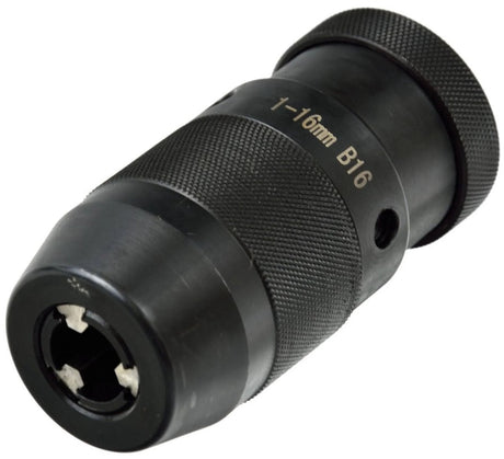 Geko Bohrfutter – Schnellspanner – gehärteter Stahl – 1–16 mm – B16-Kegel