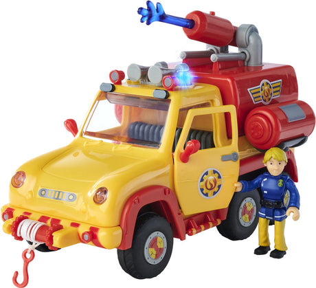 Simba - Feuerwehrmann Sam Feuerwehrauto Venus 2.0 mit Figur - Spielzeugfahrzeug - ab 3 Jahren