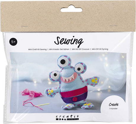 Creativ Company Mini Hobbyset Nähen Filzmonster